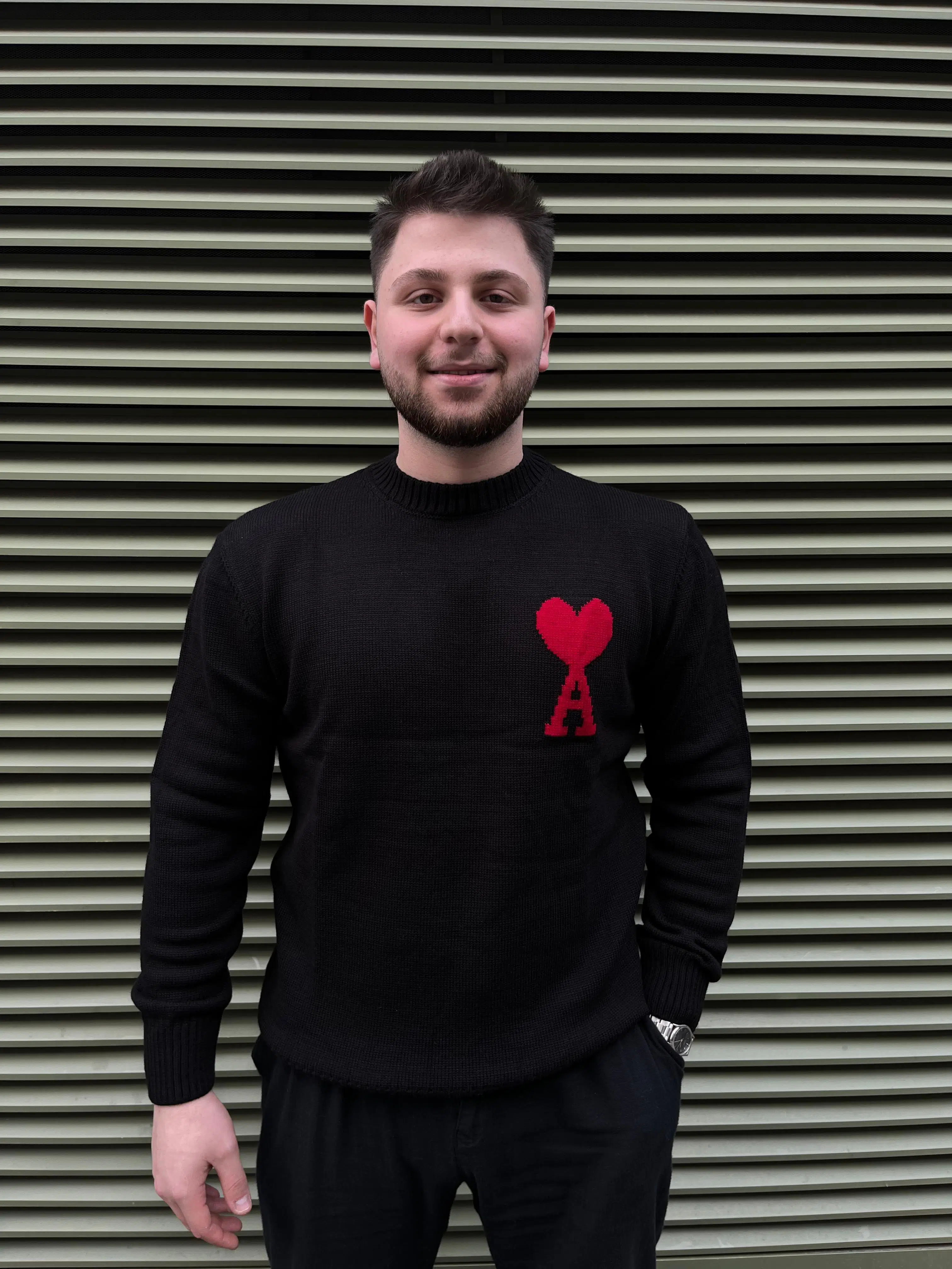 Ami Erkek Kazak - SİYAH