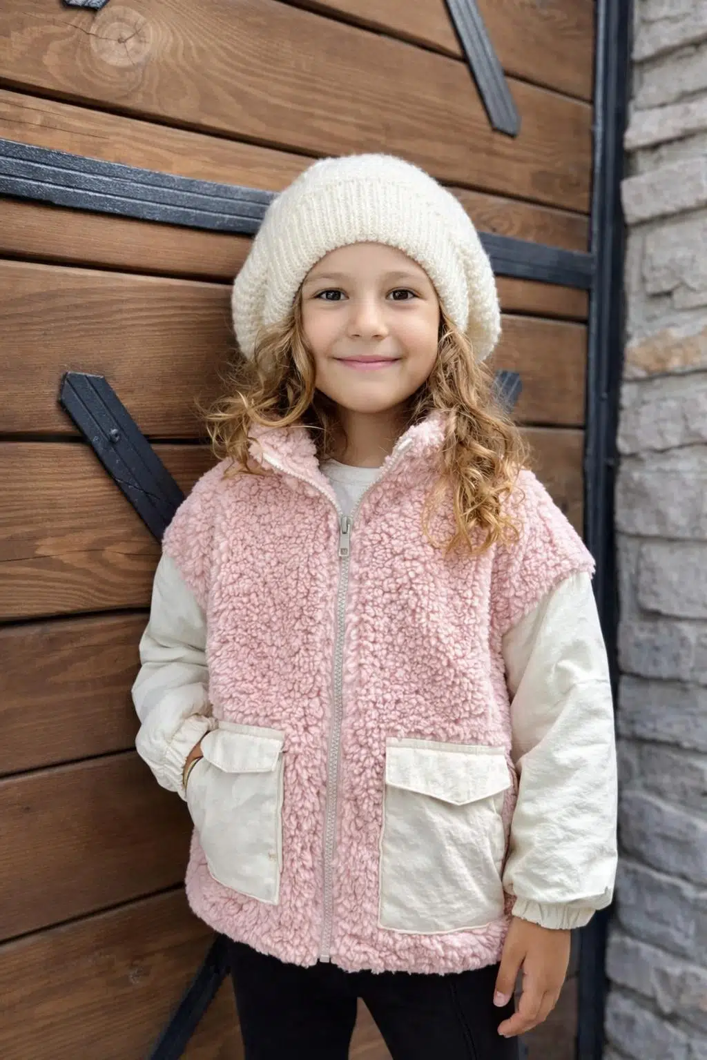çocuk mont - Pembe