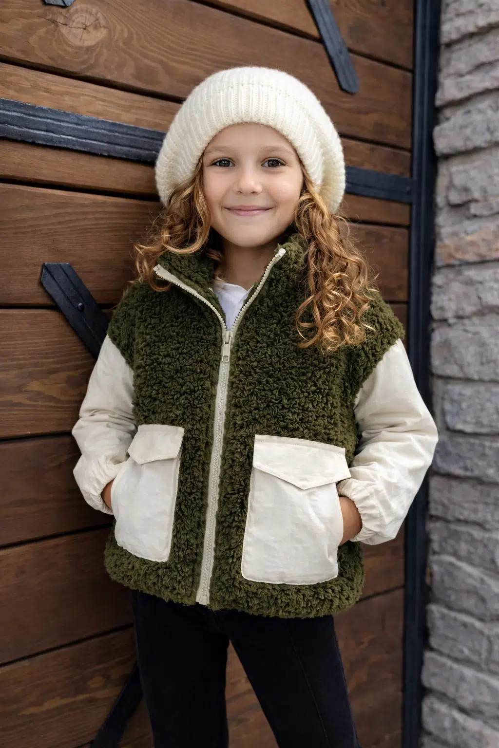 çocuk mont - Yeşil