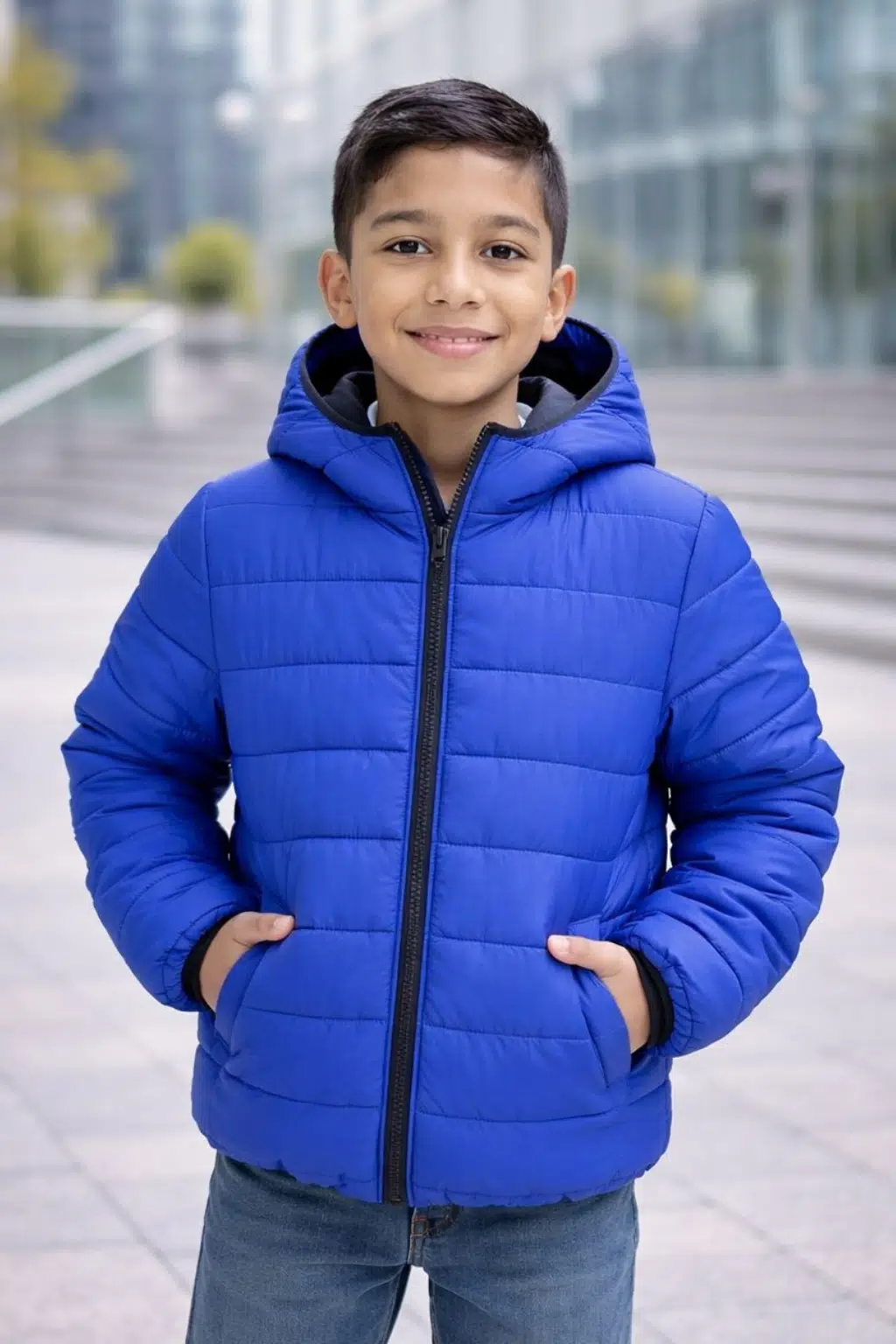 çocuk mont - Mavi