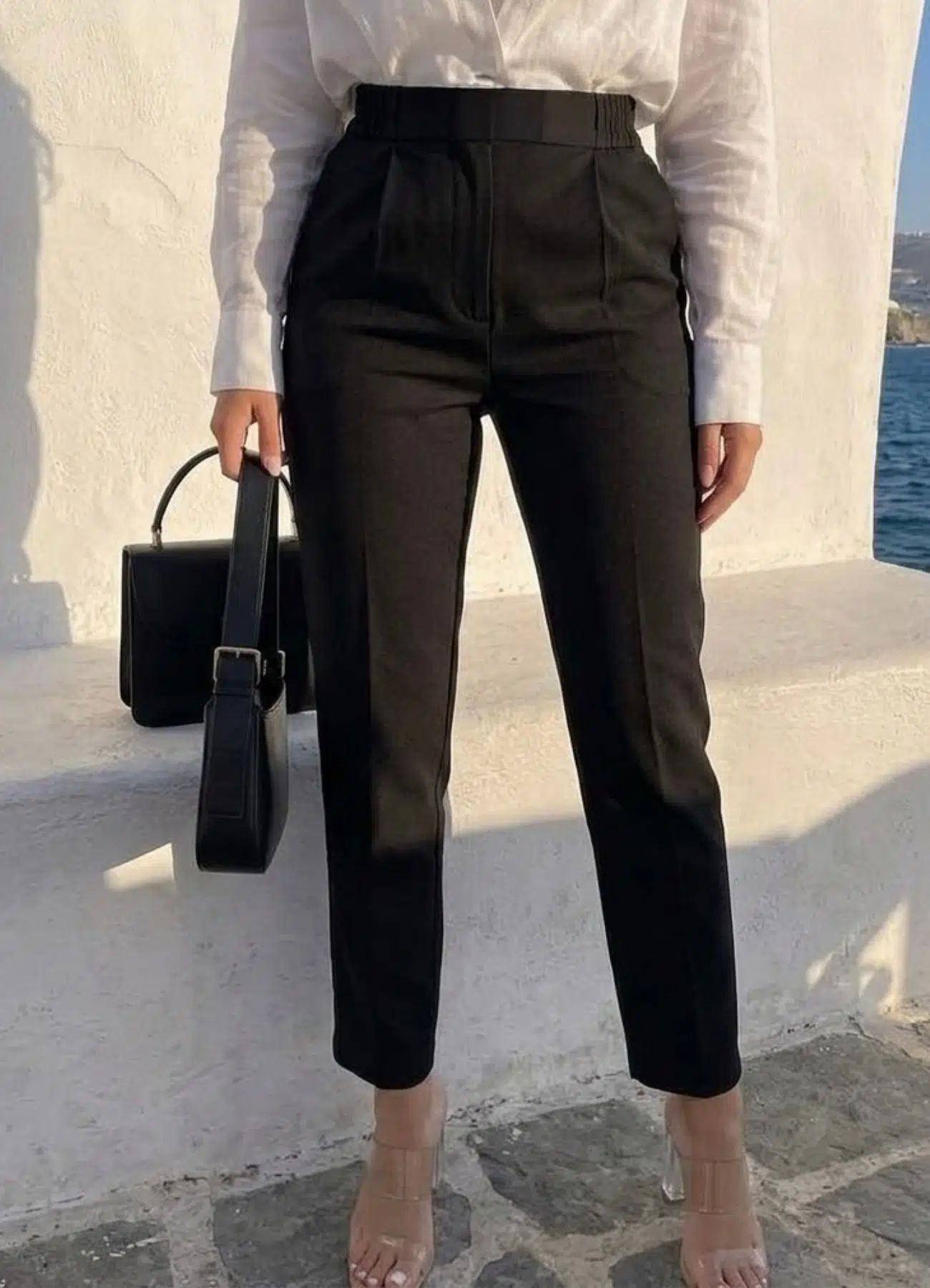 HAVUÇ PANTOLON - Siyah