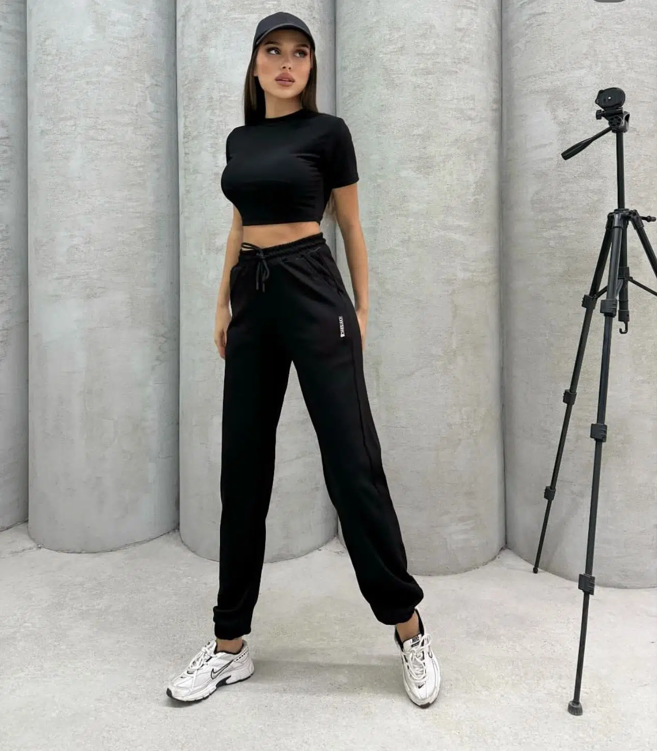 Siyah Lastikli Oysho Eşofman