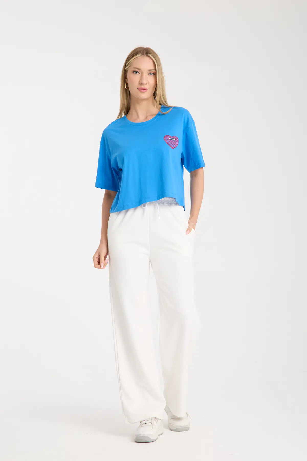 Miu Miu Mavi T-shirt