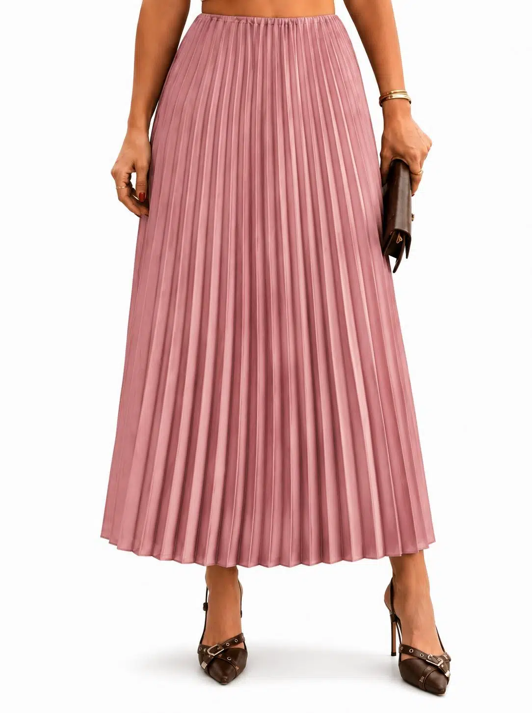 Pembe Pileli Etek