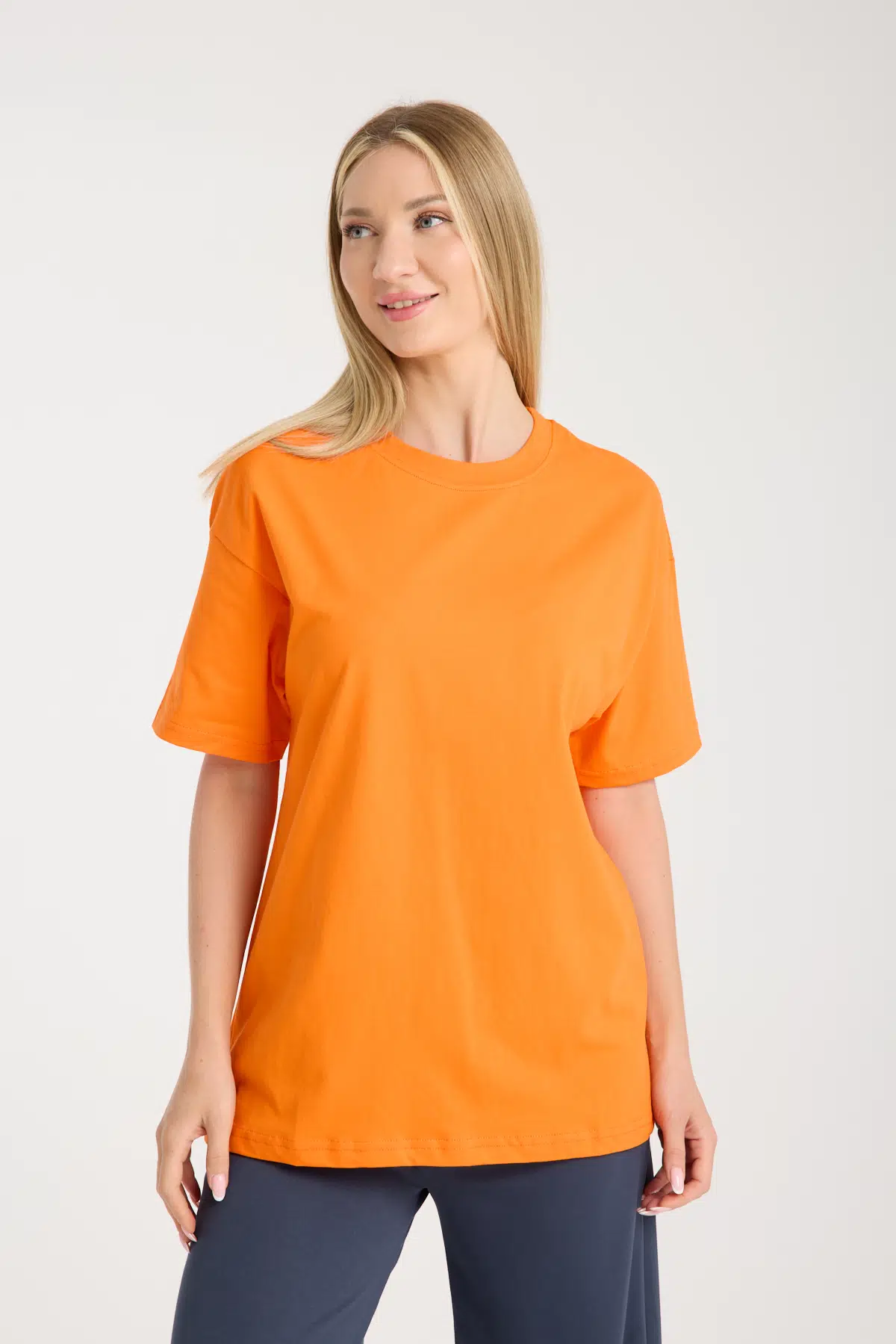 Turuncu Basic T-shirt